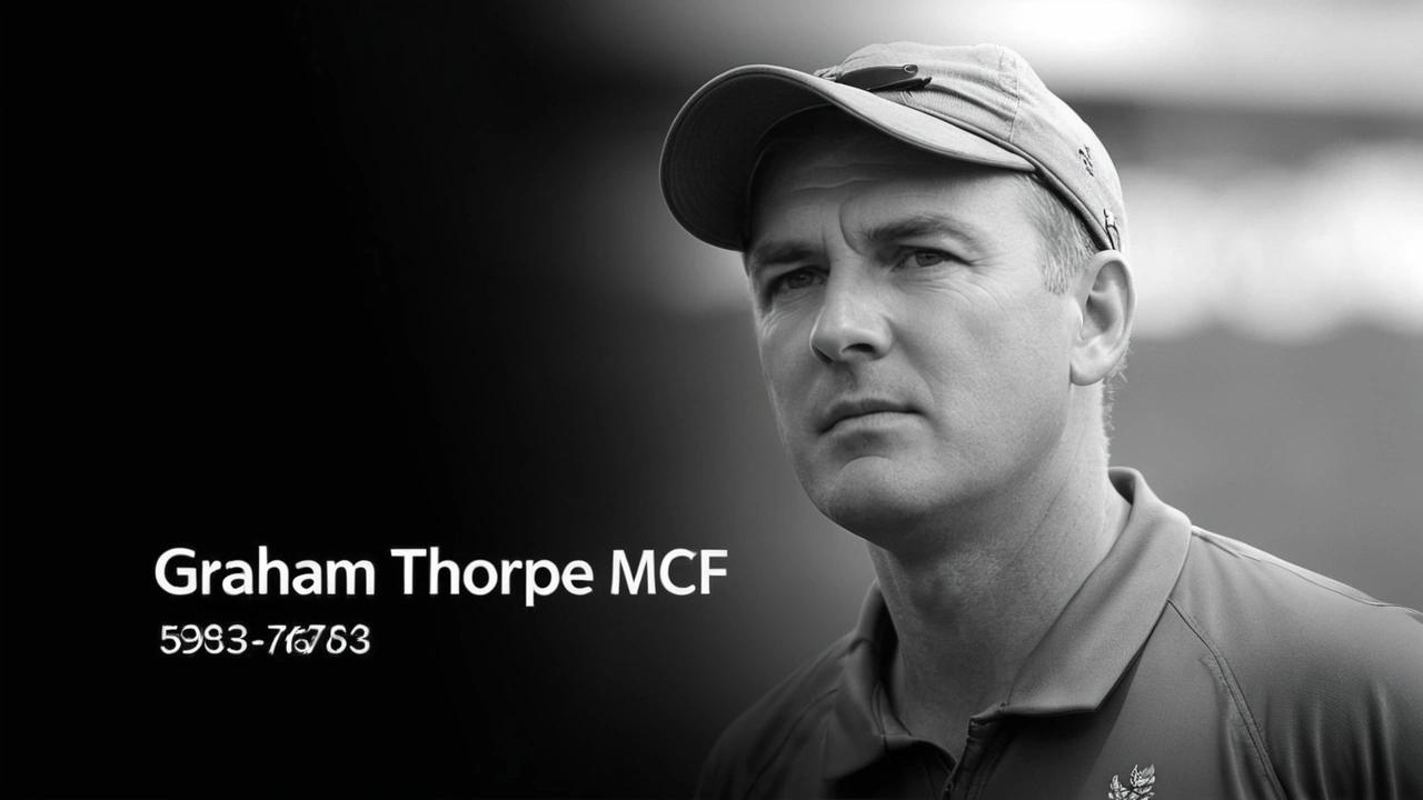 Graham Thorpe: Former England and Surrey Batter Passes Away at 55 - Elephant Coast Daily News